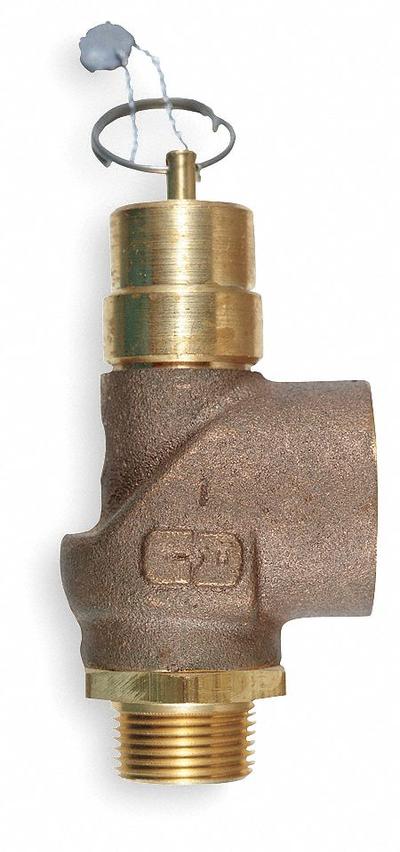CONTROL DEVICES Air Safety Valve: Soft Seat, 1/2 in (M)NPT Inlet (In.) - Soft Seat Pneumatic Safety Valves