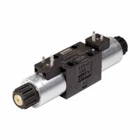 PARKER Valve, Hydraulic Valve: 70 lpm Max Flow Rate, D03 NFPA Size, Two Positions, NG06/CETOP 03 (MPN D1VW020DNJW). Key specifications — attr1018253: PARKER; attr1018274: D03; attr1018283: NG06/CETOP 03; attr1018249: D1VW020DNJW; attr1018300: Electrical; attr1018289: D1VW.