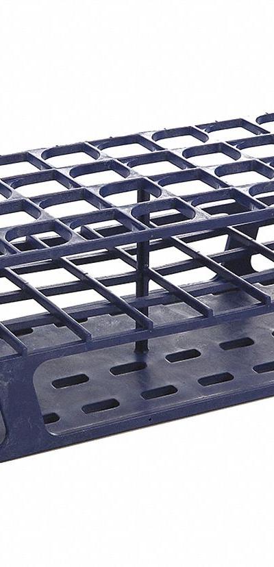 HEATHROW SCIENTIFIC Tube Rack: 3 5/8 in Overall Wd - Lab Storage Racks
