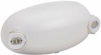 Emergency Light: LED, Damp Location Rated, 1.2 W Lamp Watt, 120/277V AC, 4.8 W Emergency Watt, White (MPN ELM2L M12). Key specifications — Environmental Rating: Damp Location Rated; Sub-brand: Contractor Select; Remote Capable: No; Adjustable Lamp Heads: Yes; Brand: LITHONIA LIGHTING; Standards: OSHA; Series: ELM2L; Housing Color: White.