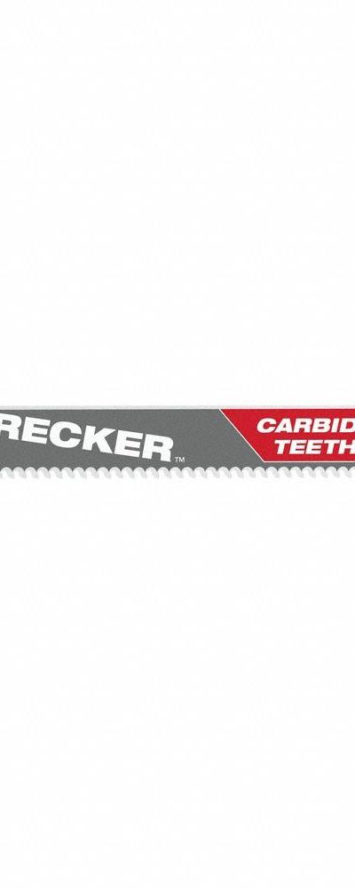 MILWAUKEE Reciprocating Saw Blade: 6 Teeth per Inch - General Purpose Blades