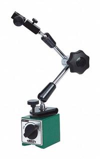 INSIZE Magnetic-Base Indicator Holder: Magnetic-Base Indicator Holder, Articulating Arm (MPN 6272-80E). Key specifications — attr1184043: INSIZE; attr1200946: Magnetic-Base Indicator Holder; attr1184025: Fine Adjust Top (FAT); Fine Adjust Bottom (FAB); attr1184013: 6272-80E; attr1184029: 3/8 in; attr1184031: On/Off Knob; attr1184022: Magnetic.
