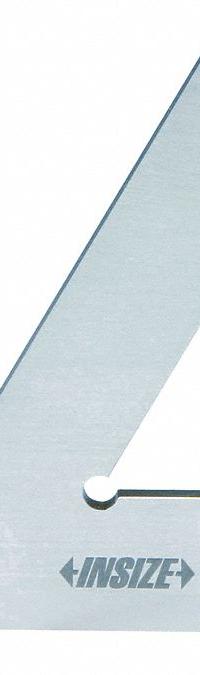 INSIZE Precision Steel Square: 60° Angle, 5-29/32 x 3-29/32 in Outside Dimensions, Stainless Steel (MPN 4760-1150). Key specifications — attr1182176: Stainless Steel; attr1182181: Box; attr1182159: INSIZE; attr1182175: 5-29/32 x 3-29/32 in; attr1182177: 0.0013 in (Inside); 0.0014 in (Outside); attr1182182: No.