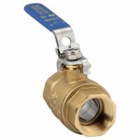 APPROVED VENDOR Manual Two-Way Ball Valve: 1 in, Straight, FNPT x FNPT, 600 psi Max. Pressure (CWP) (MPN 32H973). Key specifications — Brand: APPROVED VENDOR; Handle: Locking Lever.
