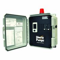 LIBERTY PUMPS Simplex Control Panel: Simplex, 3, 208/240/480V AC, 4 to 6.3 A, Tether Float, Plastic (MPN IPS-34-171). Key specifications — Current: 4 to 6.3 A; Rated Voltage: 208/240/480V AC; Alert Output: Audio; Intrinsic Safety: Not Specified Intrinsically Safe; Includes Reversing: Non-Reversing; Dosing Schedule: Demand Dose; Brand: LIBERTY PUMPS.