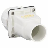 ZOELLER Check Valve with Union: Swing, Inline Valve Body, 2 in Pipe Size, For Pumps Media, PVC, Std (MPN 30-0103). Key specifications — Brand: ZOELLER.