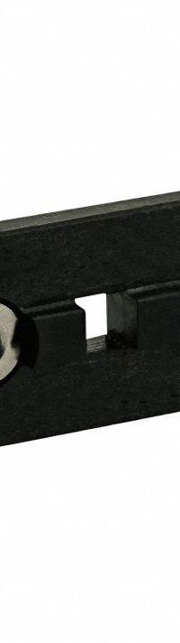 T-Slot Framing System Rollers: 45 Series, 78 mm L x 39 mm W x 10.8 mm H, Black, Std, Smooth, Std (MPN 45-6598-1). Key specifications — Brand: 80/20; Housing Material: UHMW PE; Includes: Nut Sets; Finish: Smooth.