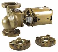 Circulating Pump: 1/4 hp HP, 115V AC, Bronze, 1, 55 gpm, 20 ft Max. Head, 10 in Face to Face, Inline (MPN ARM3044PAB). Key specifications — Nameplate Voltage: 115V AC; Connection Type: Flange; Brand: LOCHINVAR; Includes Volute: Volute Included; Efficiency: Standard Efficiency; System Type: Hydronic.