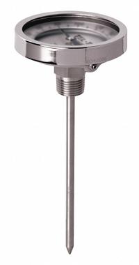TEL-TRU Dial Thermometer: 0°F to 250°F /-20°C to 120°C, +/- 1% Accuracy, 6 in Stem Lg (MPN GT500R-0614). Key specifications — Temperature Units: Fahrenheit; Accuracy: +/- 1%; Brand: TEL-TRU.