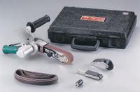 DYNABRADE Air Belt Sander Kit: 1 in Belt Wd, 18 in Belt Lg, Pivoting Arm, Heavy Duty, 0.7 hp, 32 cfm (MPN 15302). Key specifications — attr1320306: DYNABRADE.
