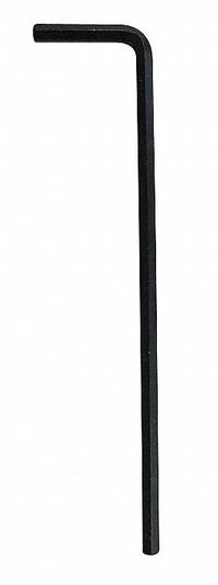WESTWARD Hex Key: 0 Ball Ends, 1/8 in Tip Size, SAE, Long, Alloy Steel, Black Oxide, L, 2 Tips (MPN 54TU57). Key specifications — attr1205521: WESTWARD; attr1205526: Black Oxide.