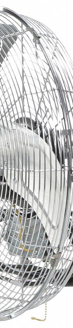 AIRMASTER FAN Mounted Fan: 18 in Blade Dia, 115V AC, 1/8 hp Motor HP, Non-Oscillating, Yoke (MPN 78972). Key specifications — Brand: AIRMASTER FAN; Voltage: 115V AC; Number of Speeds: 3; Oscillation: Non-Oscillating; Mounting Type: Yoke.