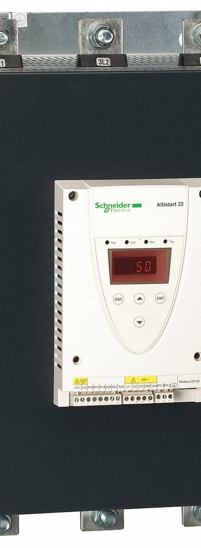 SCHNEIDER Soft Start: 230-600V AC - Schneider Altistart ATS 22