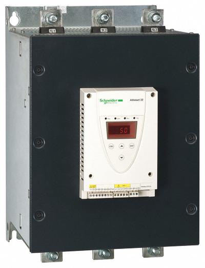 SCHNEIDER Soft Start: 230-600V AC, 590 A Output Current, With Bypass, IP00, 60/50 Hz - Schneider Altistart ATS 22