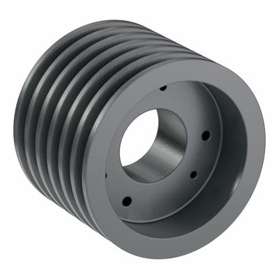 APPROVED VENDOR V-Belt Pulley: B60, 6 Groove, 6.35 in OD, Bushed Bore, SK - Bushed-Bore Cast-Iron V-Belt Pulleys