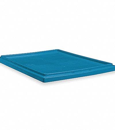 AKRO-MILS Lid: 19 1/2 in x 15 1/2 in - Lids for Standard Stacking & Nesting Totes