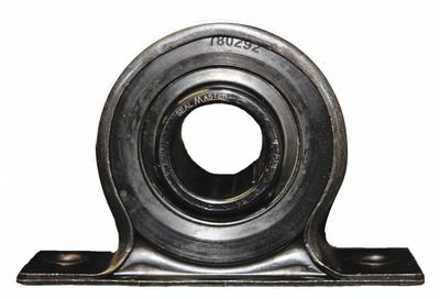 SEALMASTER Pillow Block Bearing: 3/4 in Bore, Steel, Set Screws, 1 1/2 in Shaft Ht - Rubber-Cushioned Pillow Block Ball Bearings