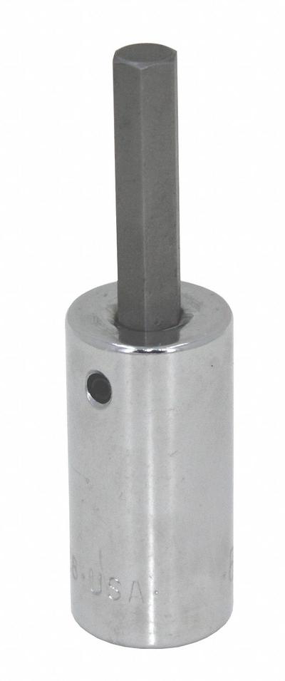 SK PROFESSIONAL TOOLS Socket Bit: 1/2 in Drive Size, Hex Tip, 7/16 in Tip Size - Hex Bit Sockets