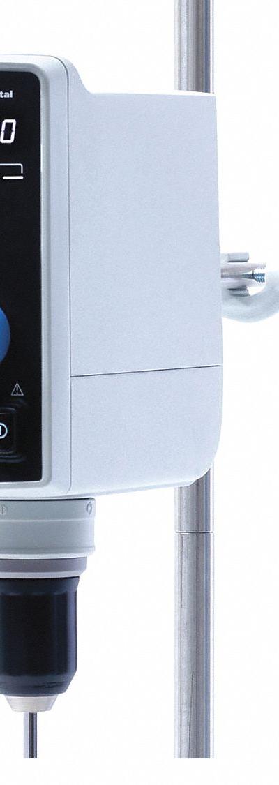 VELP SCIENTIFIC Overhead Mixer: 2,000 RPM Max Speed - Low-Torque Overhead Stirrers