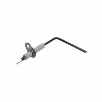 Robertshaw Flame Sensor: OEM, Hot Surface Ignition, 90°, 5 in Probe Lg - Universal Replacement Flame Sensors