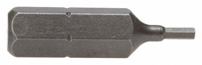 APEX Insert Bit: Insert Bit, Imperial, Hex Head, 5/64 in Bit Industry Size, Std - Hex Insert Bits
