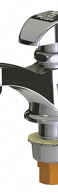 CHICAGO FAUCETS Sink Faucet: 333, Single-Post, Brass, Polished Chrome Finish, 2.2 gpm Flow Rate, Arc (MPN 335-E12COLDABCP). Key specifications — Brand: CHICAGO FAUCETS; Series: 333; Includes: Mounting Hardware.