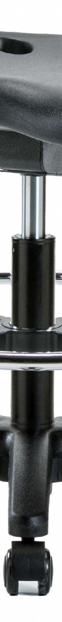 Tractor Stool: Polyurethane, Ht Range 19 in to 26 1/2 in, 17 in Seat Wd, 14 in Seat Dp, 0 Glides (MPN PTMBSO-RG-CF-RC-BLK). Key specifications — Brand: APPROVED VENDOR; Foot Support: Yes; Base Material: Fiberglass; ESD-Safe: Not ESD Safe; Number of Casters: 5.