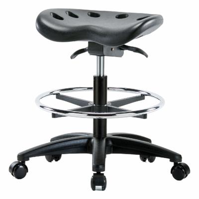 APPROVED VENDOR Tractor Stool: Polyurethane, Ht Range 19 in to 26 1/2 in, 17 in Seat Wd - Polyurethane Lab Stools