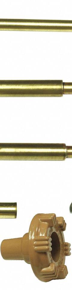 WOODFORD MFG. Cartridge Rod: Brass, Brass (MPN RK-ADJ-PRV). Key specifications — Brand: WOODFORD MFG.; Body Material: Brass; Color/Finish: Brass; Includes: (2) Stainless Steel Clips.