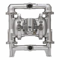 ARO Diaphragm Pump: 316 Stainless Steel, 1 1/2 in, Tri-Clamp, 54 gpm, 235 ft Max. Head, PTFE Valve (MPN SD10S-CSS-STK-B00). Key specifications — Brand: ARO; Check Valve Material: PTFE; Seat Material: 316 SS.