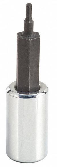 PROTO Socket Bit: 1/4 in Drive Size, Hex Tip, 1/16 in Tip Size, 1 7/8 in Overall Lg, Fixed Insert (MPN J47701/16). Key specifications — attr1204765: Fixed Insert; attr1204767: PROTO.