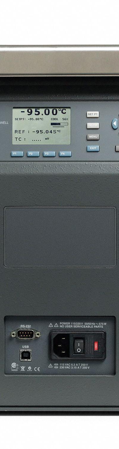 FLUKE Drywell: -139°F to 284°F /-95°C to 140°C - Ultra-High & Low Temperature Field Metrology Wells