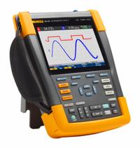 FLUKE Digital Oscilloscope: Portable Handheld Digital Oscilloscopes, Fully Isolated, Auto, True RMS (MPN FLUKE-190-102-III-S). Key specifications — Power Source: Battery; IP Rating: IP51; Manufacturer Part Number: FLUKE-190-102-III-S; AC Magnitude Calculation: True RMS; Basic AC Voltage Accuracy: +/-(1% +10 Counts); Basic DC Voltage Accuracy: ±(0.50% +6 Counts); Brand: FLUKE; CAT Safety Rating: CAT IV 600V.