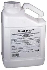 BIRD-X Bird Repellent: Liquid, 1 acre Coverage Area, Jug, 1 gal Container Size, Outdoor Use (MPN BS-GAL). Key specifications — Indoor/Outdoor Use: Outdoor; Brand: BIRD-X; Container Type: Jug; Form: Liquid.