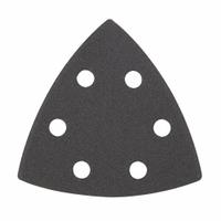 MILWAUKEE Oscillating Tool Sanding Sheet: 3 1/2 in Wd, 180 Grit, Sanding Sheet Set, 6 PK (MPN 49-25-2180). Key specifications — attr1097525: Silicon Carbide; attr1097555: MILWAUKEE.