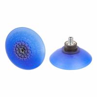 SCHMALZ Vacuum Pad Assembly: Deep, G1/4 in, 111.1 mm Pad Dia, Elastodur ED, Blue, 85 A, SAX (MPN 10.01.19.00218). Key specifications — attr1019101: 10.01.19.00218; attr1019103: SCHMALZ; attr1019107: 85 A.