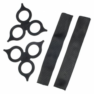 LOCKJAW Synthetic Shackle Kit: Soft Shackles, HMPE/Polyethylene, (2) Lock Rings/(2) Sleeves - Replacement Sleeves & Lock Rings for Synthetic Shackles