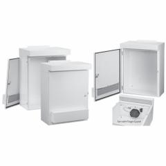HOFFMAN Enclosure: NEMA 3R, Steel, 47 in x 24 in 14 in, 115V AC, 6 in Fan Dia, White, Latches (MPN WF40LP). Key specifications — attr1042237: HOFFMAN; attr1042238: Latches; attr1042239: White; attr1042246: Steel; attr1042258: 3R; attr1042260: 115V AC.