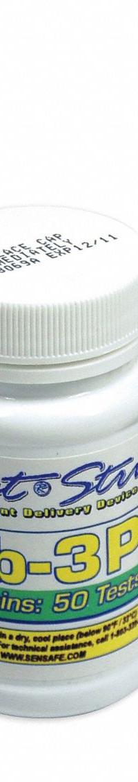 INDUSTRIAL TEST SYSTEMS Paint Test Kit: Lead, 0.05 to 1.2 mg/sq cm Lead, Strip, 25 Tests, Lead (MPN 487925-V). Key specifications — Test Form: Strip; Brand: INDUSTRIAL TEST SYSTEMS; Parameter Measurements Included: 0.05 to 1.2 mg/sq cm Lead.
