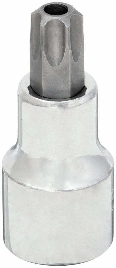 WESTWARD Socket Bit: 1/2 in Drive Size, Torx Tip, T50 Tip Size, 2 1/2 in Overall Lg - Torx Bit Sockets