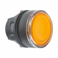 SCHNEIDER Flush Push Button: 22 mm Mounting Size, Non-Metallic, Momentary (MPN ZB5AW35). Key specifications — Brand: SCHNEIDER; Action: Momentary; Series: XB5; Push Button Material Type: Non-Metallic.