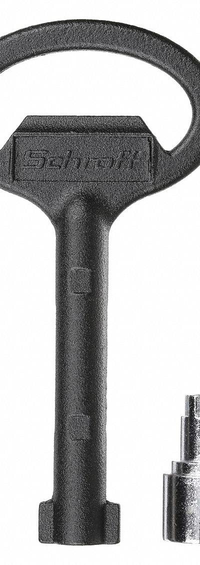 HOFFMAN Keylock Insert: Lock Enclosure, Steel - Electrical Enclosure Accessories & Replacement Parts