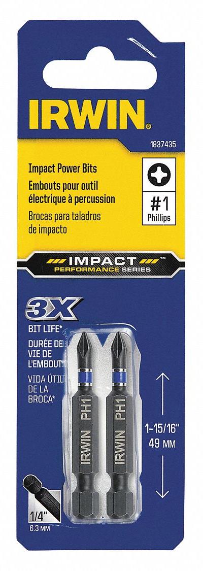 IRWIN Insert Bit: Insert Bit - Impact Bits