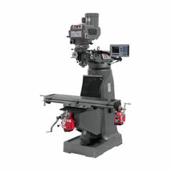 JET Vertical Milling Machine: JTM-4VS, 3 hp, 230/460V (MPN 690098). Key specifications — attr1088193: JET; attr1099138: Variable; attr1088241: R8.