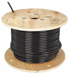 Building Wire: Copper, 2/0 AWG, 1 Conductors, Stranded, Black, 500 ft Lg, THHN (MPN 20506202). Key specifications — Voltage: 600 V; Brand: SOUTHWIRE.