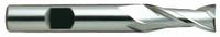 YG-1 Square End Mill: High Speed Steel, TiN Coated, 2 Flute, 5/8" Mill Dia, 1-5/16" LOC, 3-7/16" OAL (MPN 01087HN)