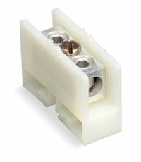 SQUARE D Terminal Block: DIN Rail Mounting Type, Screw Clamp Wire Termination, 2 Wire Terminals (MPN 9080GE6). Key specifications — Brand: SQUARE D; For Minimum Wire Size: 6 AWG.
