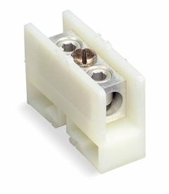 SQUARE D Terminal Block: DIN Rail Mounting Type, Screw Clamp Wire Termination, 2 Wire Terminals (MPN 9080GE6). Key specifications — Brand: SQUARE D; For Minimum Wire Size: 6 AWG.