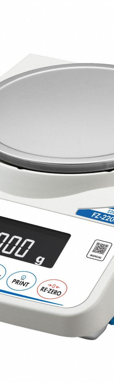 A&D WEIGHING Lab Scale: 2,200 g Capacity - Precision Lab Balances