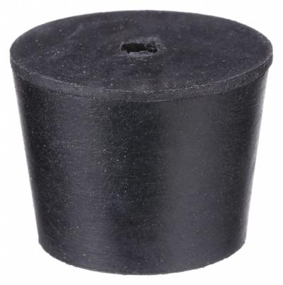 APPROVED VENDOR Stopper: Natural Rubber, 6 1/2 Stopper Size, 27 mm Bottom Dia, 34 mm Top Dia - Rubber Stoppers